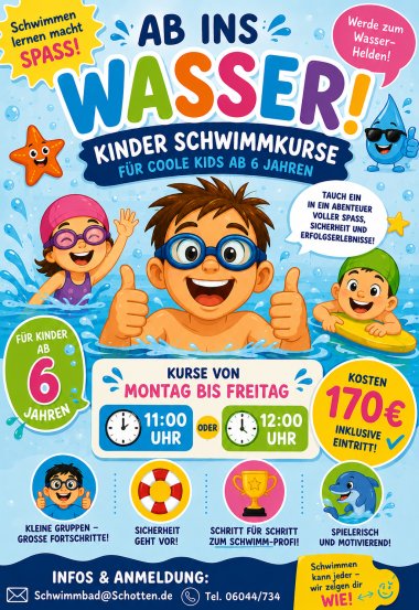 Flyer Schwimmkurse