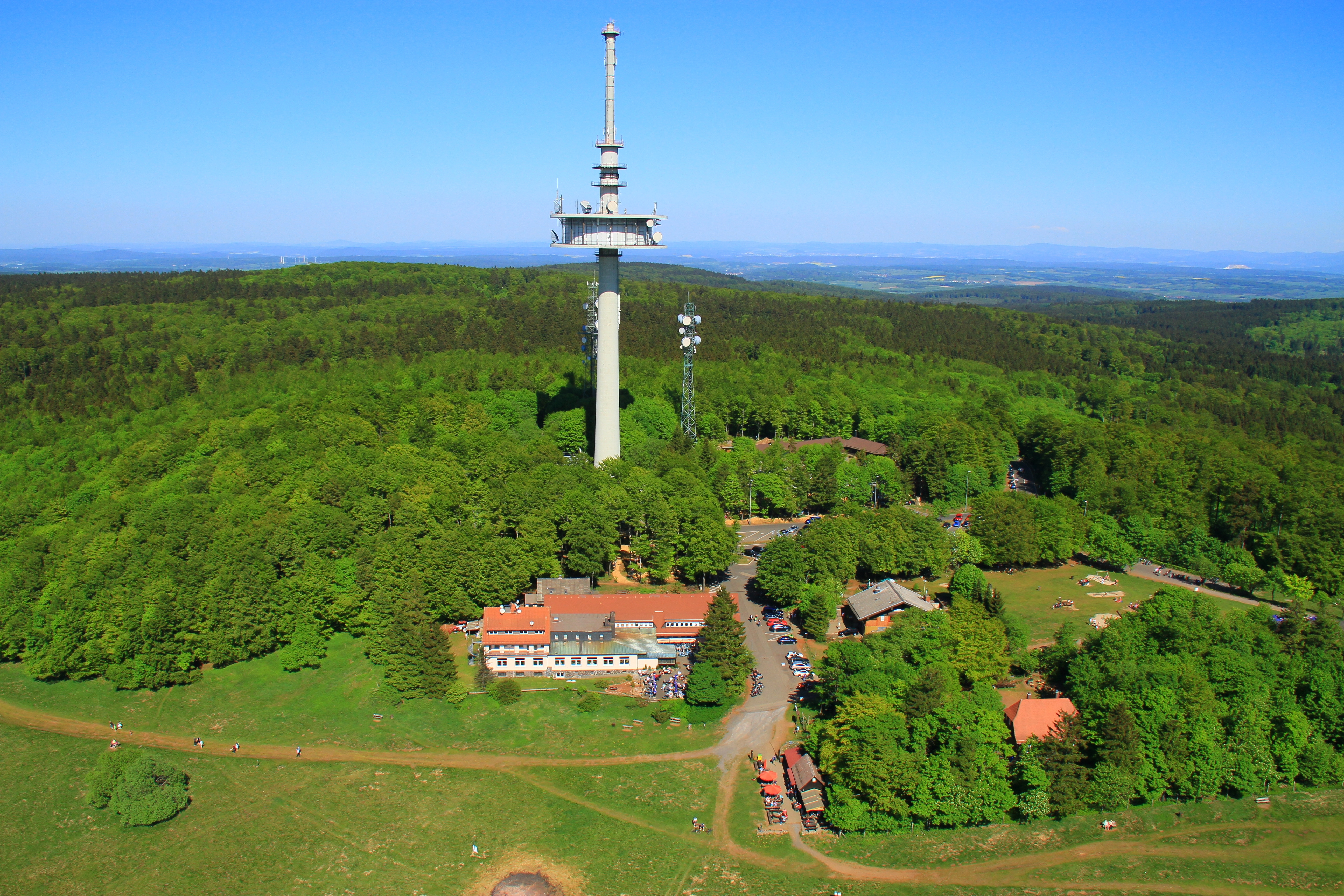 Luftbild vom Hoherodskopf