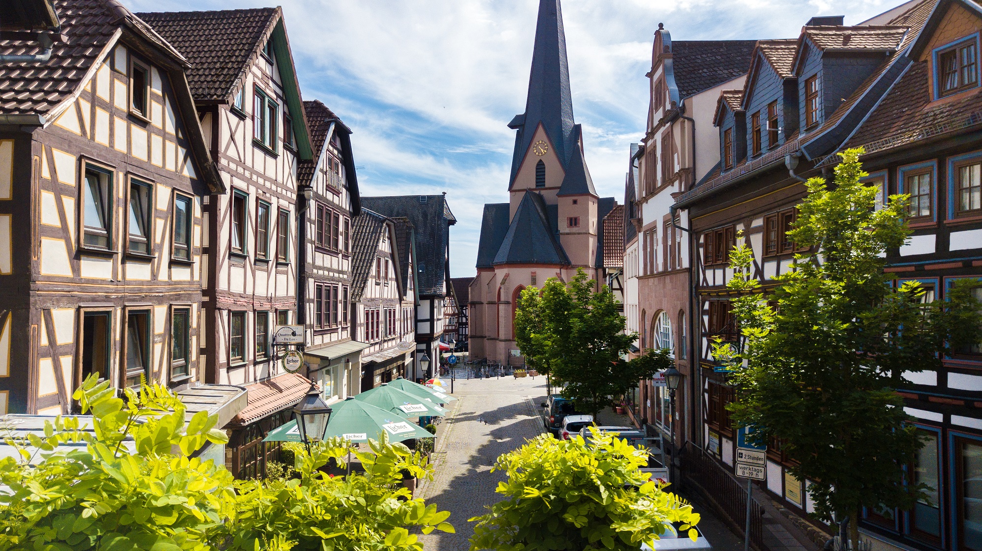 Bild mit Blick in die Altstadt