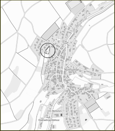 Bild Geltungsbereich Bebauungsplan Rainrod Zum Eisenacker