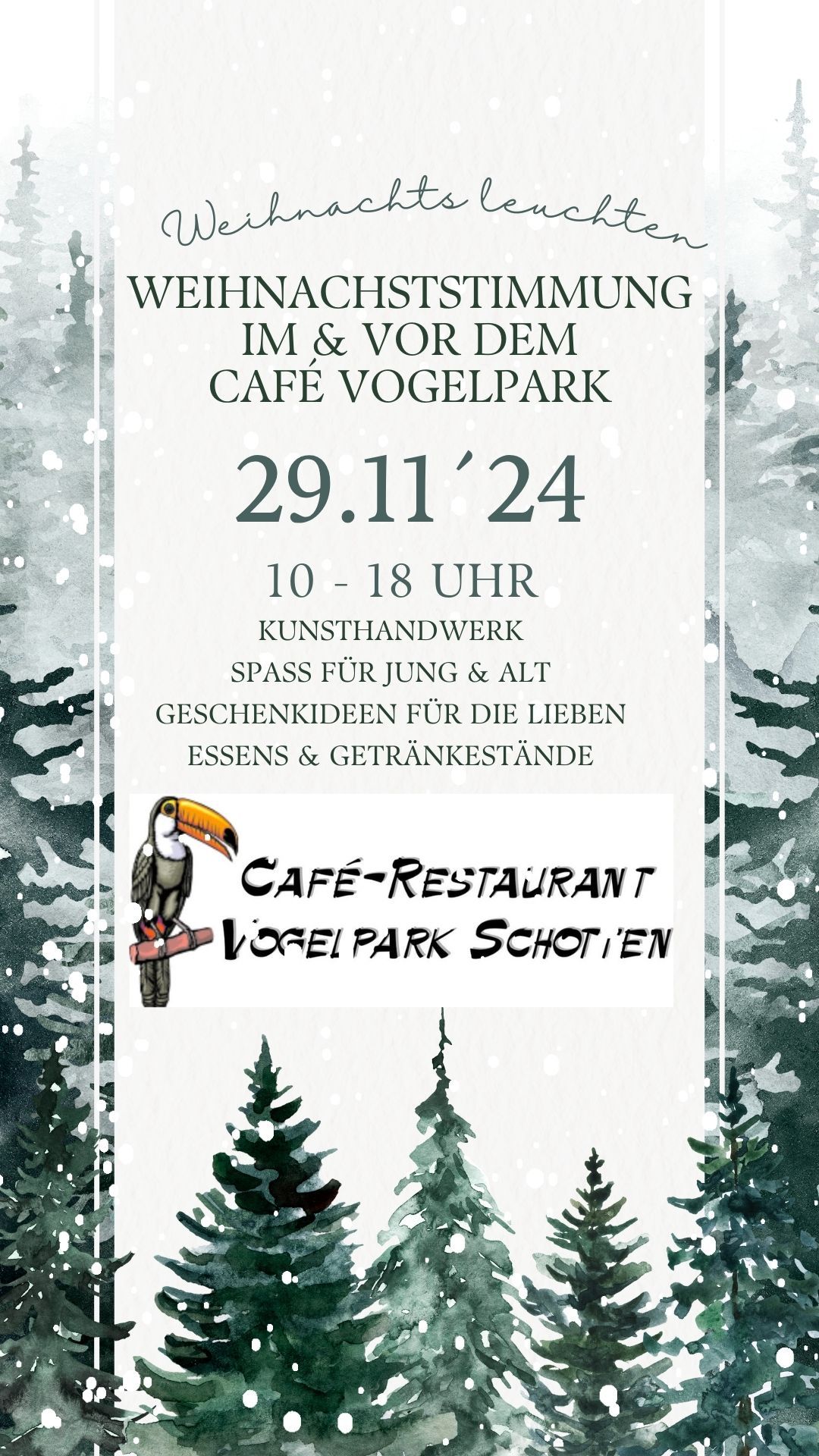Winterleuchten Café Vogelpark Instagram Story - 1 Winterleuchten Café Vogelpark Instagram Story - 1