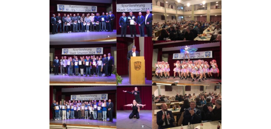 Sportlehrehrung Collage