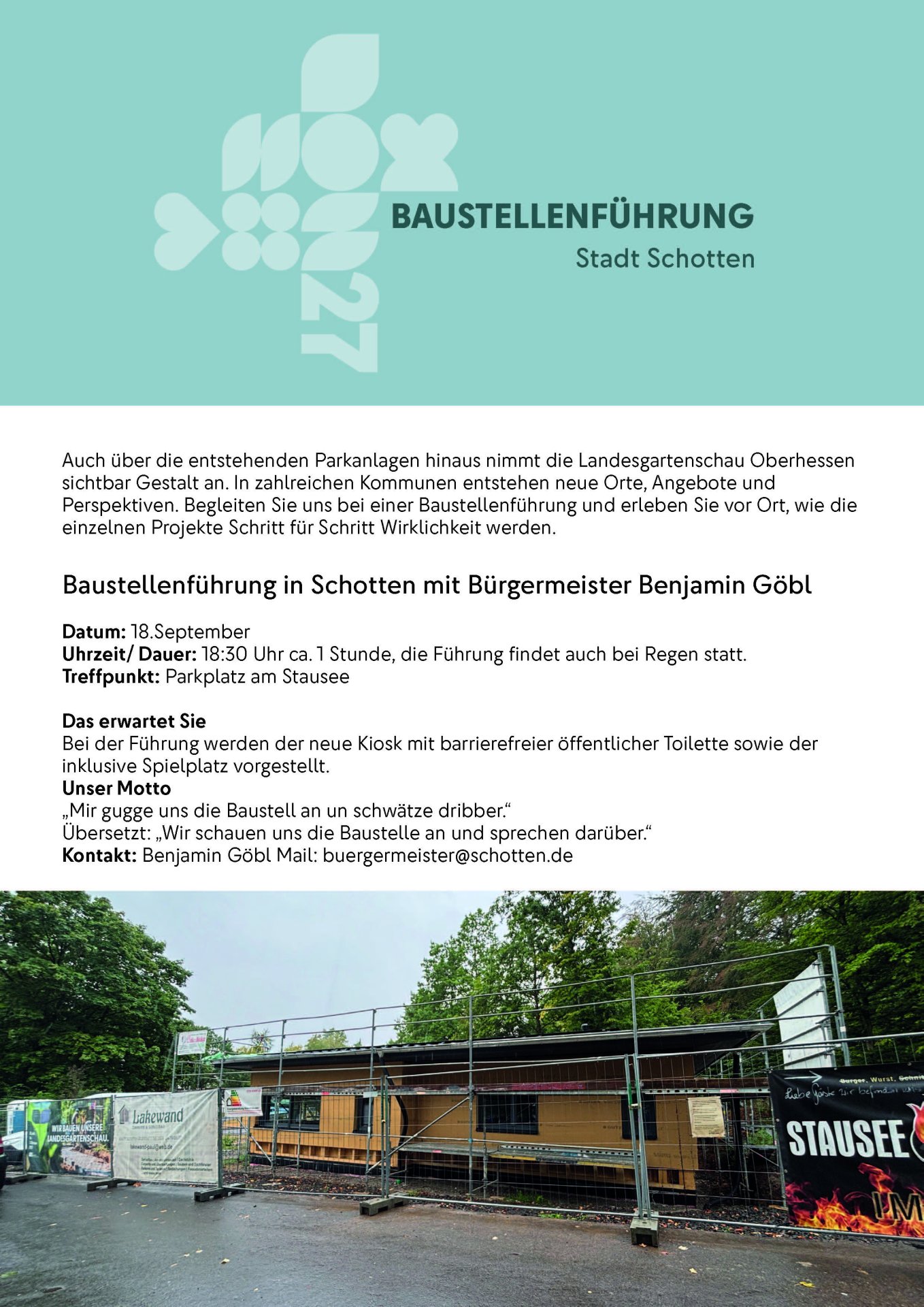 Bild Baustellenführung